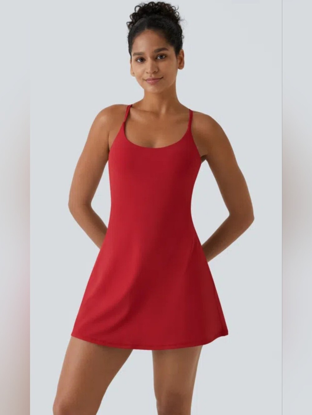 XS HALARA SoftlyZero Plush Active Dress-Easy Peezy Edition